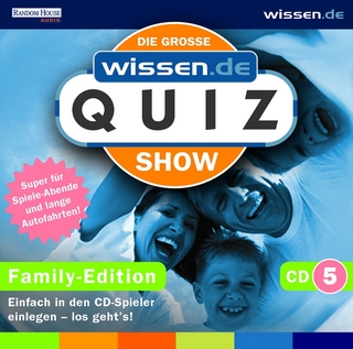 Die große wissen.de Quizshow, Family-Edition, 1 Audio-CD. Tl.5 - Jürgen Karney