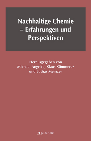 Nachhaltige Chemie ? Erfahrungen und Perspektiven - Michael Angrick; Klaus Kümmerer; Lothar Meinzer