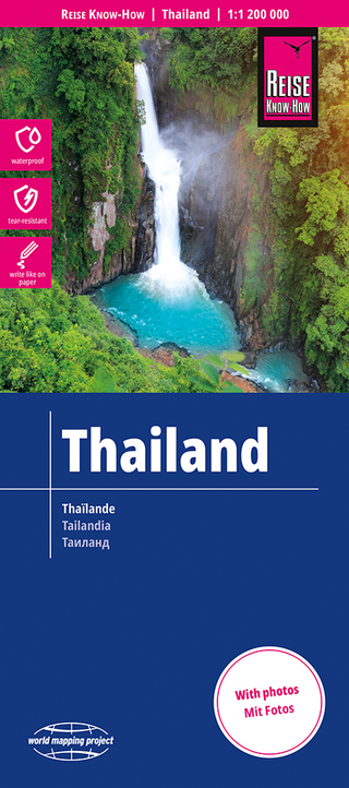 Reise Know-How Landkarte Thailand (1:1.200.000) - 