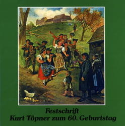 Festschrift Kurt Töpner zum 60. Geburtstag - Hartmut Schötz