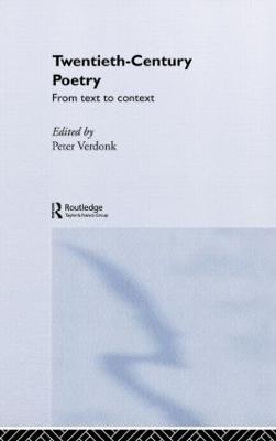 Twentieth-Century Poetry - Peter Verdonk