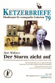 Der Sturm zieht auf. Lebenserinnerungen eines deutschen Juden bis zu seiner Flucht 1939 - Bert Wallace
