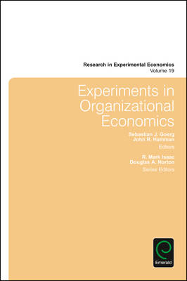 Experiments in Organizational Economics - 
