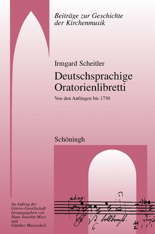 Deutschsprachige Oratorienlibretti - Irmgard Scheitler