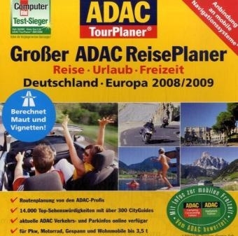 ADAC TourPlaner Europa 2008/2009