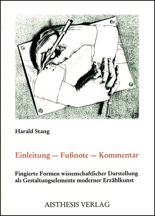 Einleitung - Fussnote - Kommentar - Harald Stang