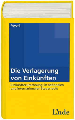 Die Verlagerung von Einkünften - Hermann Peyerl