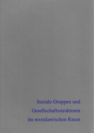 Soziale Gruppen und Gesellschaftsstrukturen im westslawischen Raum - Felix Biermann; Thomas Kersting; Anne Klammt