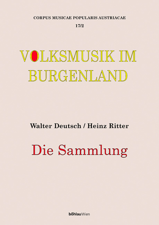 Volksmusik im Burgenland - Heinz Ritter; Walter Deutsch
