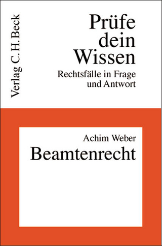 Beamtenrecht - Achim Weber