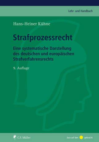 Strafprozessrecht - Hans-Heiner Kühne
