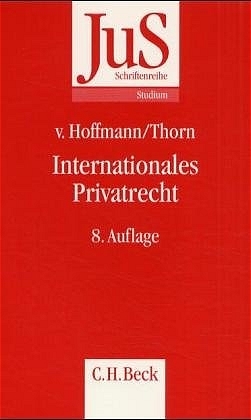 Internationales Privatrecht - Bernd von Hoffmann