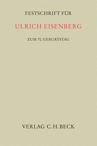 Festschrift für Ulrich Eisenberg zum 70. Geburtstag - Henning Ernst Müller; Günther M. Sander; Helena Válková
