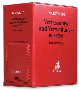 Verfassungs- und Verwaltungsgesetze - Carl Sartorius