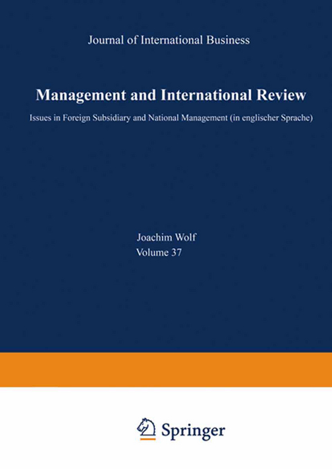 International Human Resource and Cross Cultural Management - 