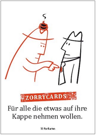 Zorrycards - Für alle, die etwas auf ihre Kappe nehmen wollen - Michael Schellberg; Moritz Freiherr Knigge