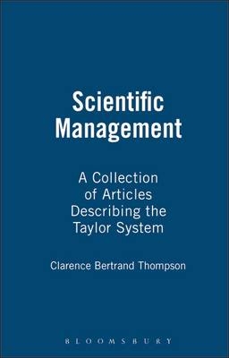 Scientific Management - Frederick Winslow Taylor