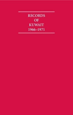 Records of Kuwait 1966–1971 6 Volume Hardback Set - 