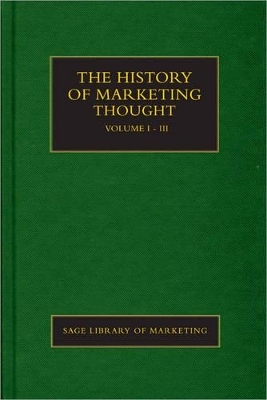 The History of Marketing Thought - Mark Tadajewski; Brian Jones