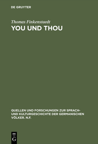 You und thou - Thomas Finkenstaedt