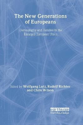 The New Generations of Europeans - Wolfgang Lutz; Rudolf Richter; Chris Wilson