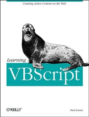 Learning VBScript - Paul Lomax