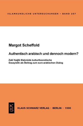 Authentisch arabisch und dennoch modern? - Margot Scheffold