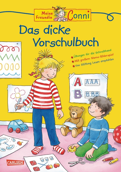 Conni Gelbe Reihe (Beschäftigungsbuch): Lernspaß - Das dicke Vorschulbuch - Hanna Sörensen