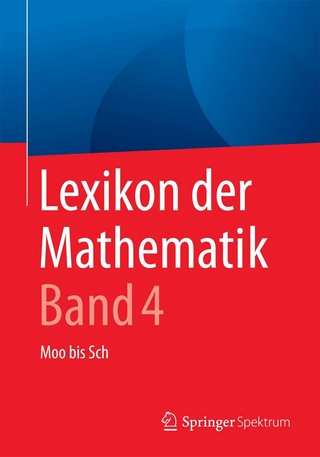 Lexikon der Mathematik: Band 4 - Guido Walz