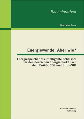 Energiewende! Aber wie? Energiespeicher als intelligente Schlüssel für den deutschen Energiemarkt nach dem EnWG, EEG und StromStG - Matthias Laux