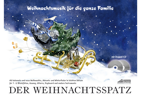 Der Weihnachtsspatz (mit Begleit-CD) - Karin Schuh, Iso Richter