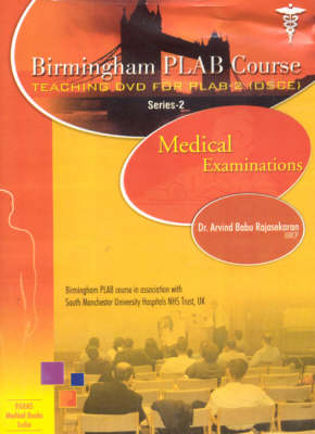 Birmingham PLAB Course Teaching DVD for PLAB 2 (OSCEs) - A.B. Rajasekaran