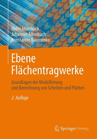 Ebene Flächentragwerke - Holm Altenbach; Johannes Altenbach; Konstantin Naumenko