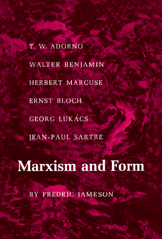 Marxism and Form - Fredric Jameson