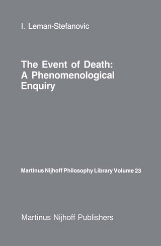 Event of Death: a Phenomenological Enquiry - I. Leman-Stefanovic