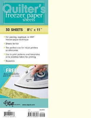 Quilter's Freezer Paper Sheets - C&amp Publishing;  T