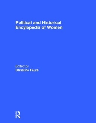 Political and Historical Encyclopedia of Women - Christine Fauré