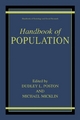 Handbook of Population - Jr. Poston  Dudley L.; Michael Micklin