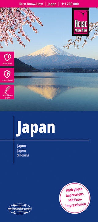Reise Know-How Landkarte Japan (1:1.200.000)