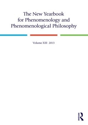 The New Yearbook for Phenomenology and Phenomenological Philosophy - Burt Hopkins; John Drummond