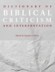 Dictionary of Biblical Criticism and Interpretation - Stanley E. Porter