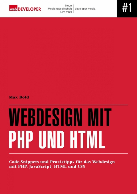 Webdesign mit PHP und HTML - Max Bold