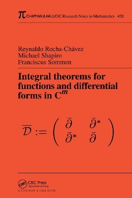 Integral Theorems for Functions and Differential Forms in C(m) - Reynaldo Rocha-Chavez; Michael Shapiro; Frank Sommen
