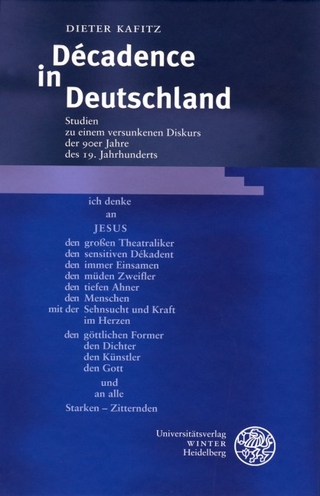 Décadence in Deutschland - Dieter Kafitz