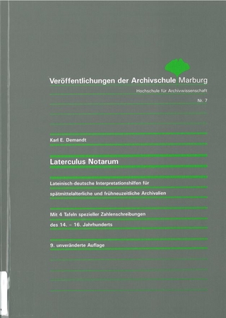 Laterculus Notarum - Karl E Demandt