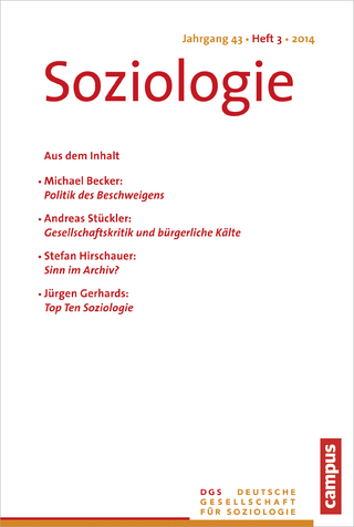 Soziologie 3.2014 - Georg Vobruba