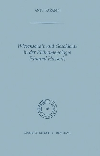 Wissenschaft und Geschichte in der Phänomenologie Edmund Husserls - A. Pazanin