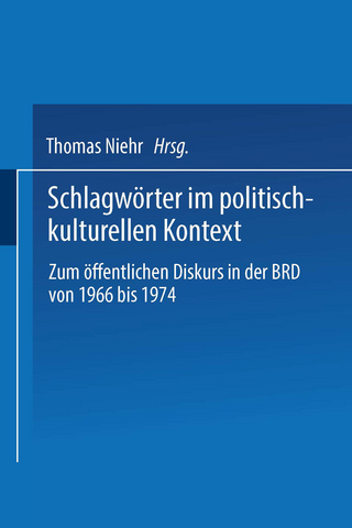 Schlagwörter im politisch-kulturellen Kontext - Thomas Niehr