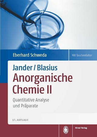 Jander/Blasius | Anorganische Chemie II - Eberhard Schweda