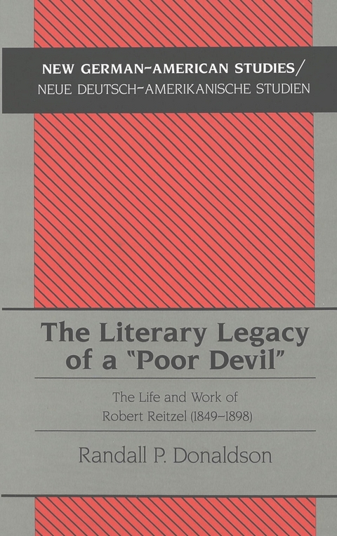 The Literary Legacy of a "Poor Devil" - Randall P. Donaldson